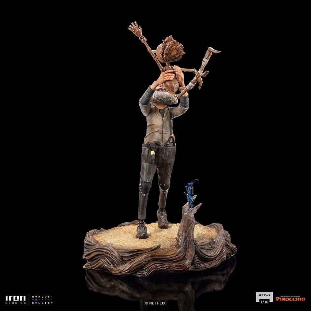 Statue Geppetto & Pinocchio - Pinocchio - Art Scale 1/10 - Iron Studios - Image 5