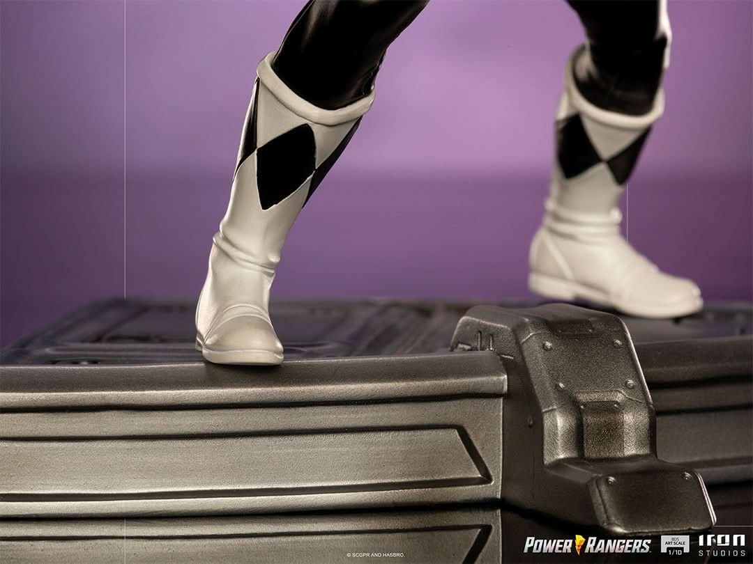 Statue Black Ranger - Mighty Morphin Power Rangers - BDS Art Scale 1/10 - Iron Studios - Image 10