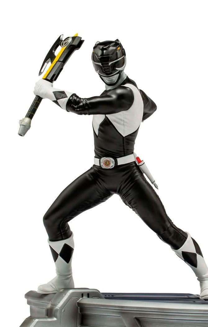 Statue Black Ranger - Mighty Morphin Power Rangers - BDS Art Scale 1/10 - Iron Studios - Image 3