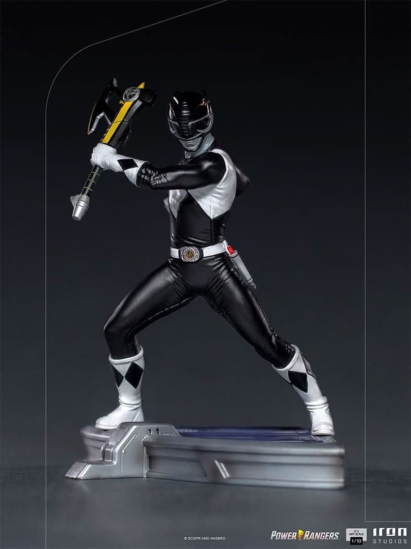 Statue Black Ranger - Mighty Morphin Power Rangers - BDS Art Scale 1/10 - Iron Studios - Image 4