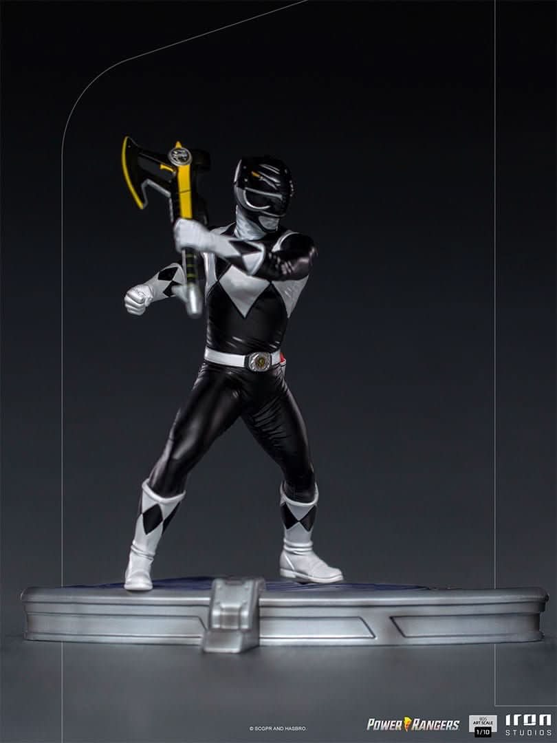 Statue Black Ranger - Mighty Morphin Power Rangers - BDS Art Scale 1/10 - Iron Studios - Image 7