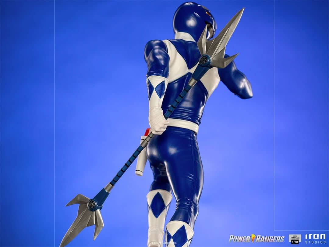 Statue Blue Ranger - Mighty Morphin Power Rangers - BDS Art Scale 1/10 - Iron Studios - Image 10