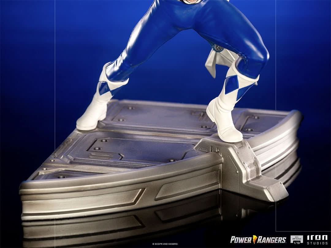 Statue Blue Ranger - Mighty Morphin Power Rangers - BDS Art Scale 1/10 - Iron Studios - Image 7