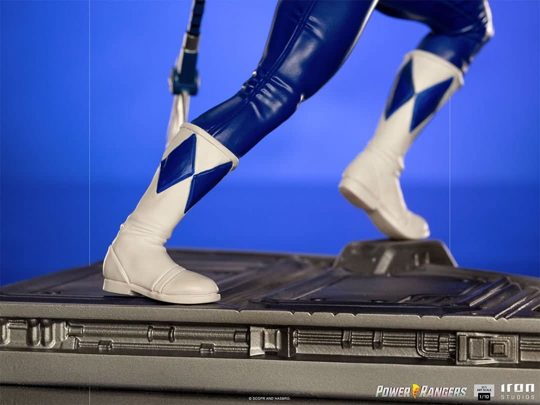 Statue Blue Ranger - Mighty Morphin Power Rangers - BDS Art Scale 1/10 - Iron Studios - Image 8