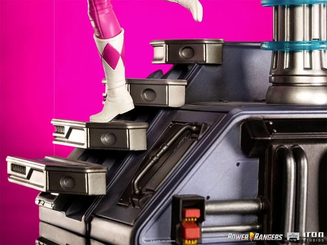 Statue Pink Ranger - Mighty Morphin Power Rangers - BDS Art Scale 1/10 - Iron Studios - Image 10