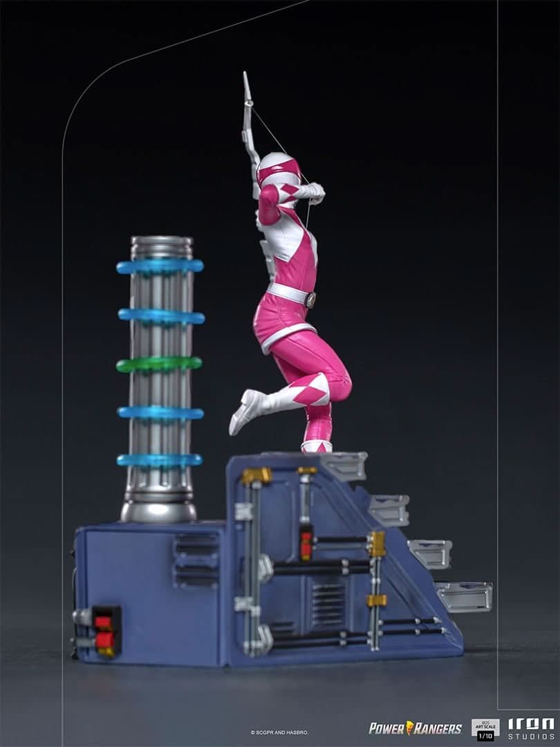 Statue Pink Ranger - Mighty Morphin Power Rangers - BDS Art Scale 1/10 - Iron Studios - Image 5