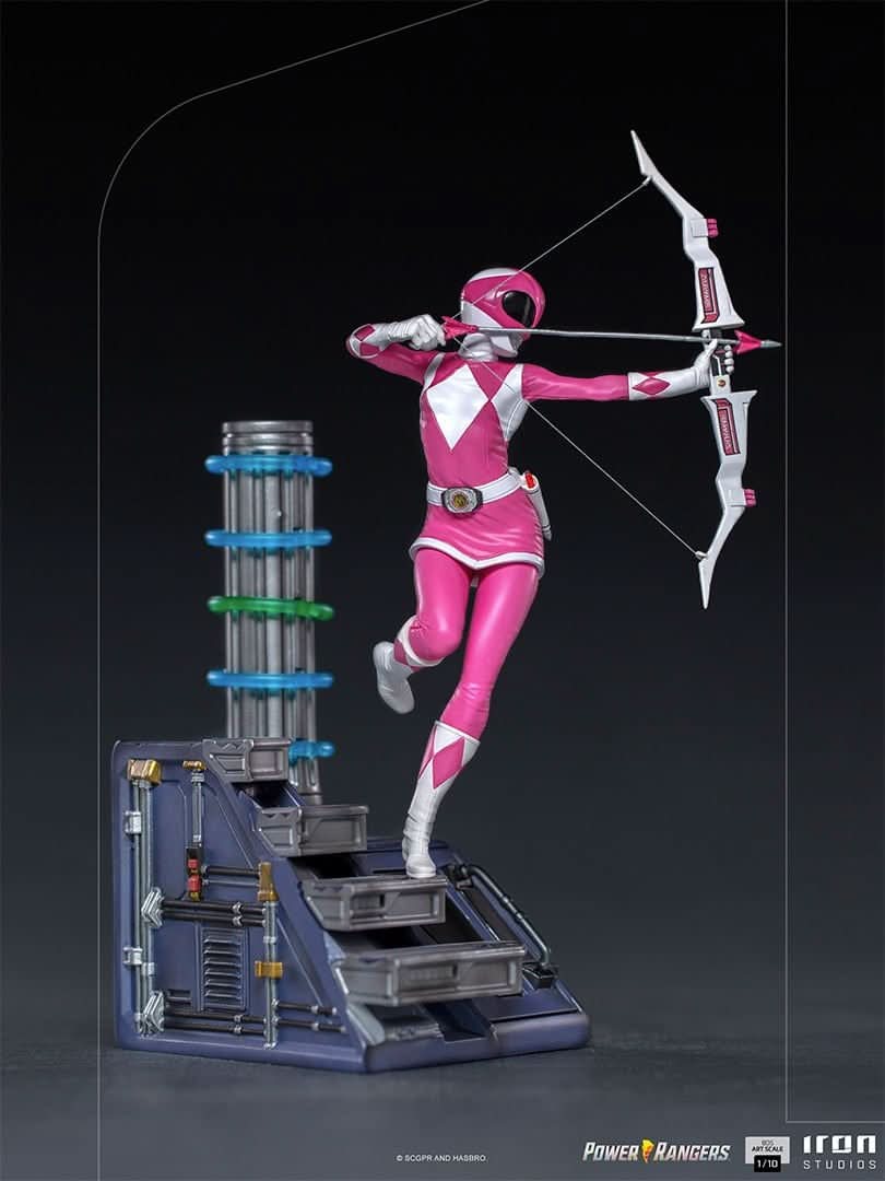Statue Pink Ranger - Mighty Morphin Power Rangers - BDS Art Scale 1/10 - Iron Studios - Image 6