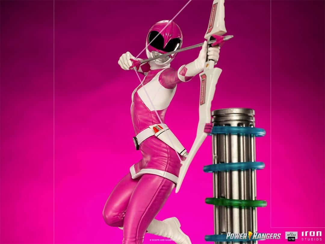 Statue Pink Ranger - Mighty Morphin Power Rangers - BDS Art Scale 1/10 - Iron Studios - Image 7