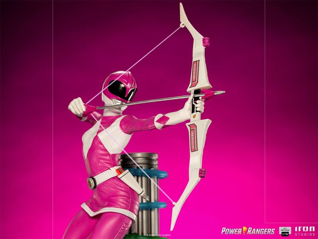 Statue Pink Ranger - Mighty Morphin Power Rangers - BDS Art Scale 1/10 - Iron Studios - Image 8