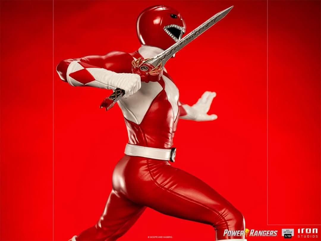 Statue Red Ranger - Mighty Morphin Power Rangers - BDS Art Scale 1/10 - Iron Studios - Image 10