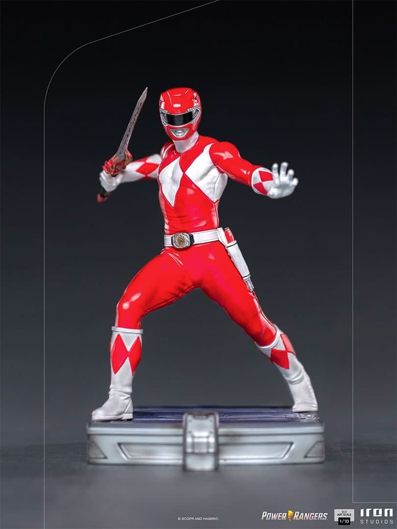 Statue Red Ranger - Mighty Morphin Power Rangers - BDS Art Scale 1/10 - Iron Studios - Image 3
