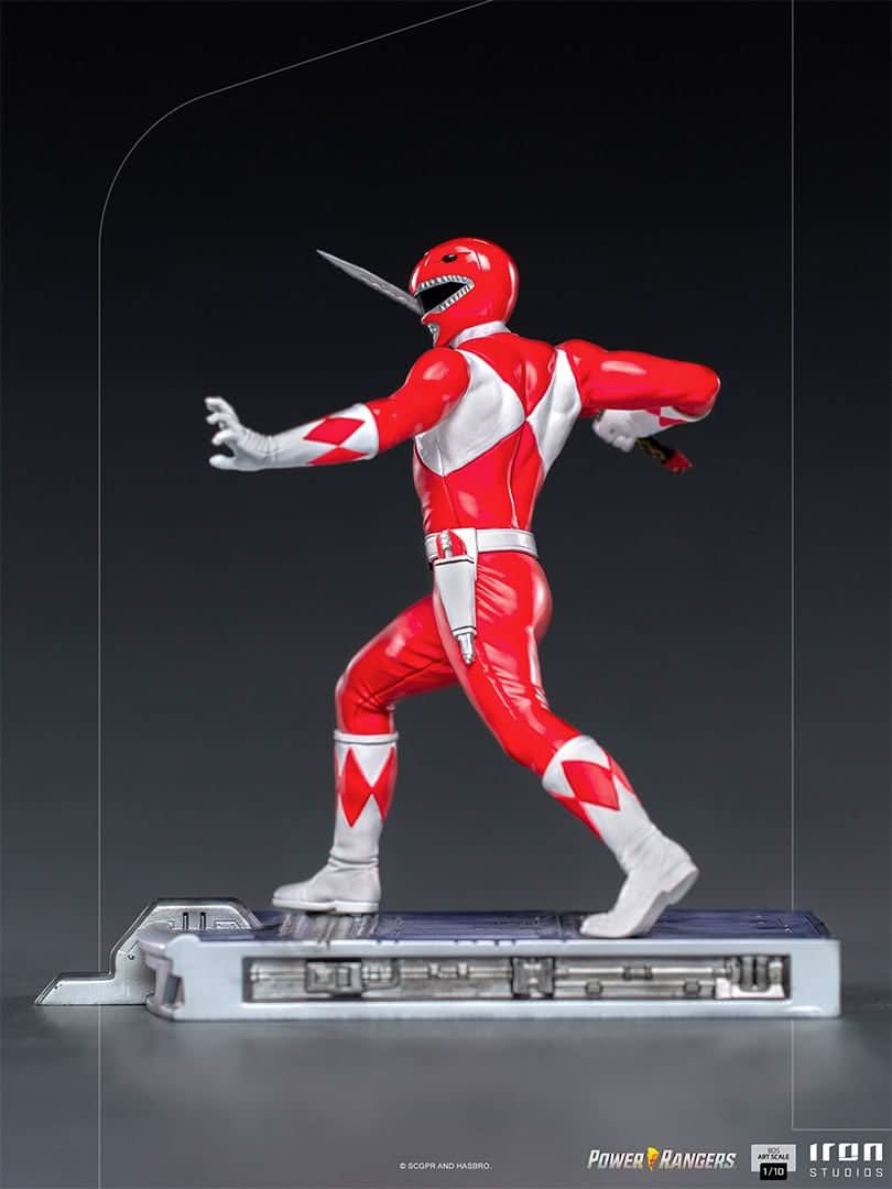 Statue Red Ranger - Mighty Morphin Power Rangers - BDS Art Scale 1/10 - Iron Studios - Image 4