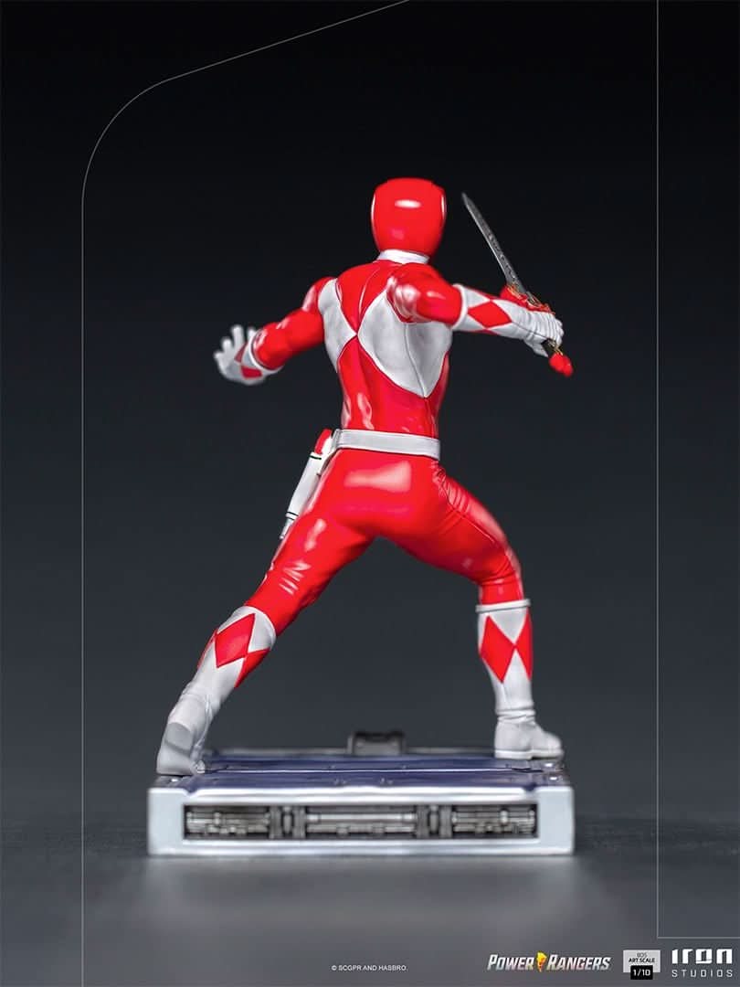 Statue Red Ranger - Mighty Morphin Power Rangers - BDS Art Scale 1/10 - Iron Studios - Image 5