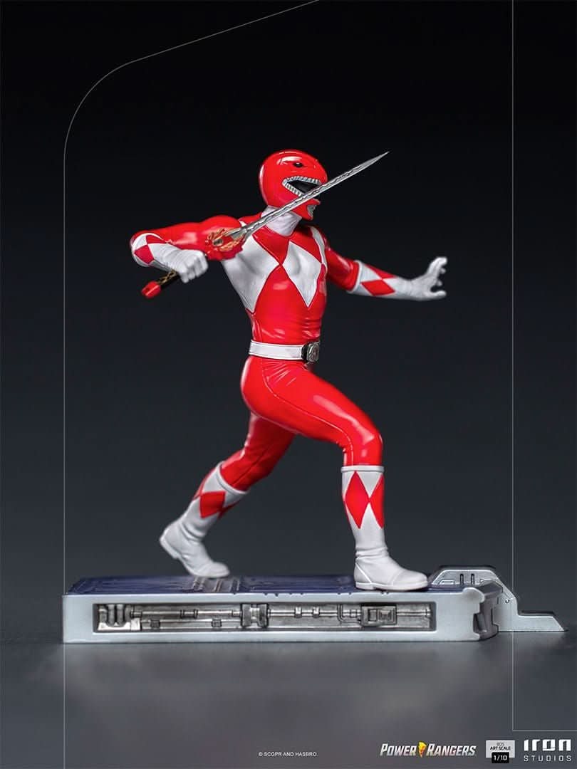 Statue Red Ranger - Mighty Morphin Power Rangers - BDS Art Scale 1/10 - Iron Studios - Image 6