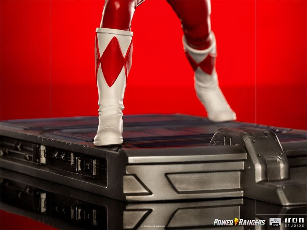 Statue Red Ranger - Mighty Morphin Power Rangers - BDS Art Scale 1/10 - Iron Studios - Image 8