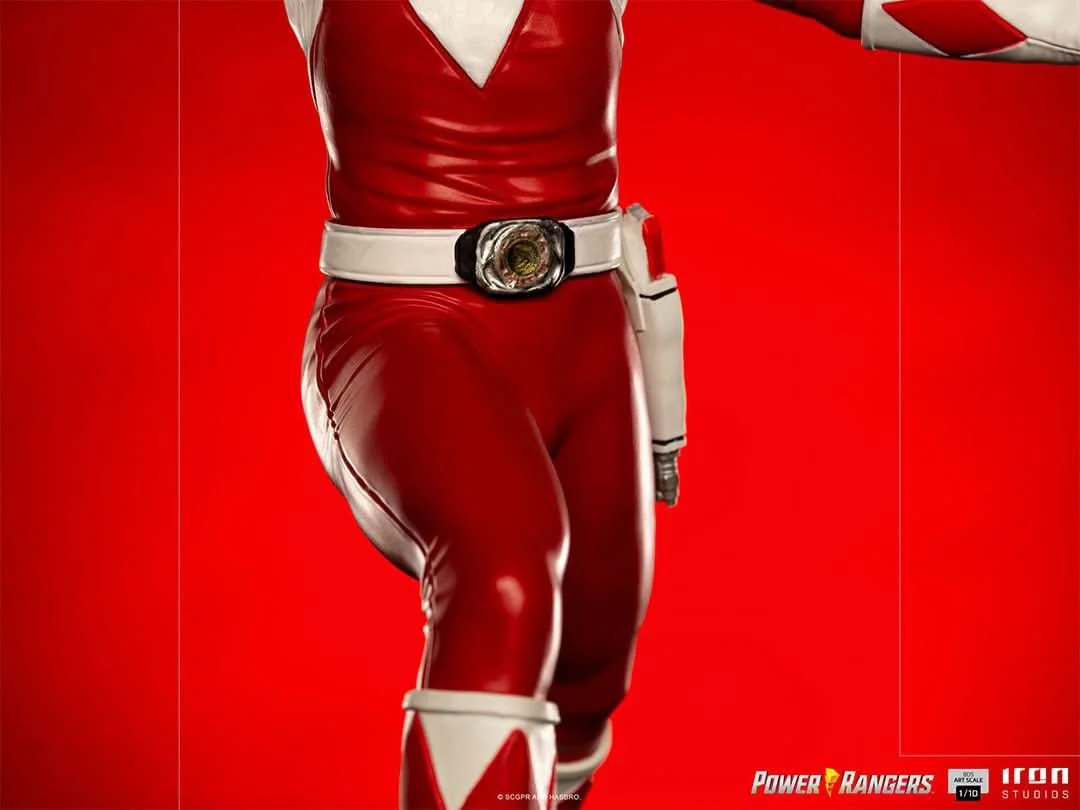 Statue Red Ranger - Mighty Morphin Power Rangers - BDS Art Scale 1/10 - Iron Studios - Image 9