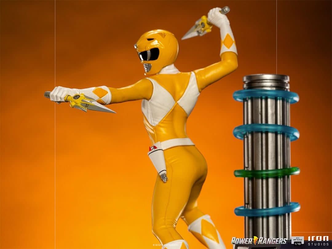 Statue Yellow Ranger - Mighty Morphin Power Rangers - BDS Art Scale 1/10 - Iron Studios - Image 11
