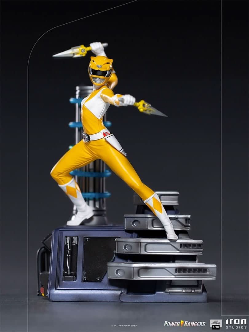 Statue Yellow Ranger - Mighty Morphin Power Rangers - BDS Art Scale 1/10 - Iron Studios - Image 3