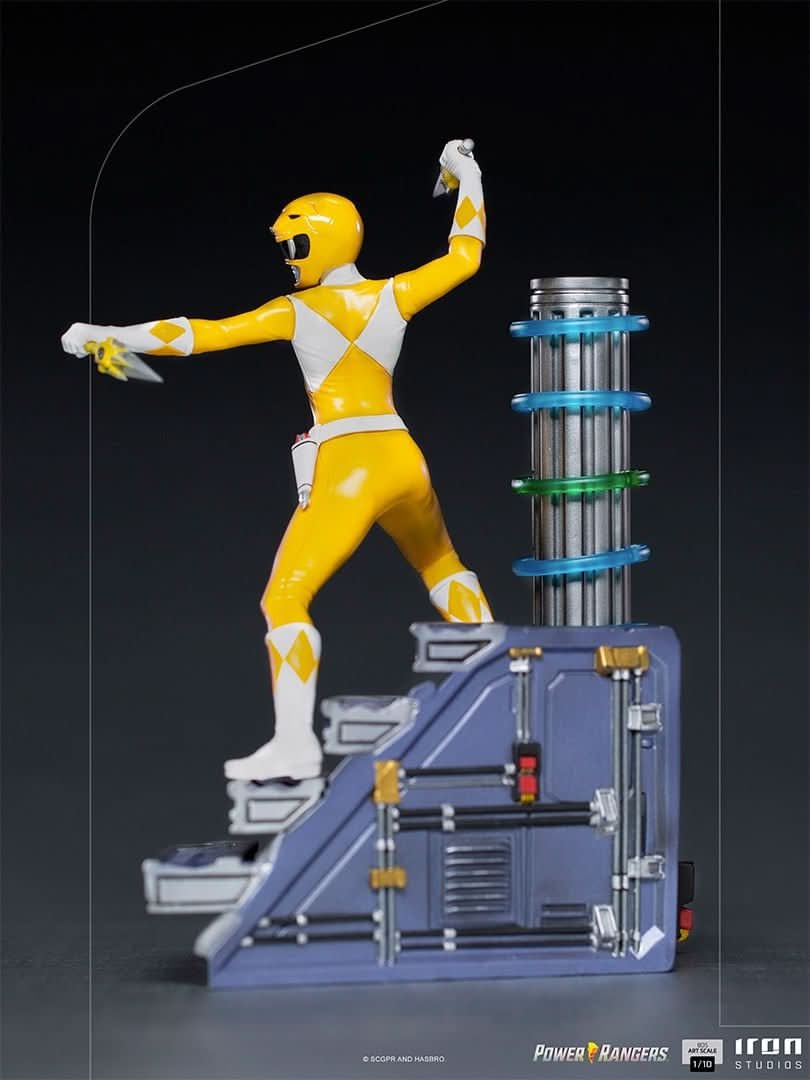 Statue Yellow Ranger - Mighty Morphin Power Rangers - BDS Art Scale 1/10 - Iron Studios - Image 4