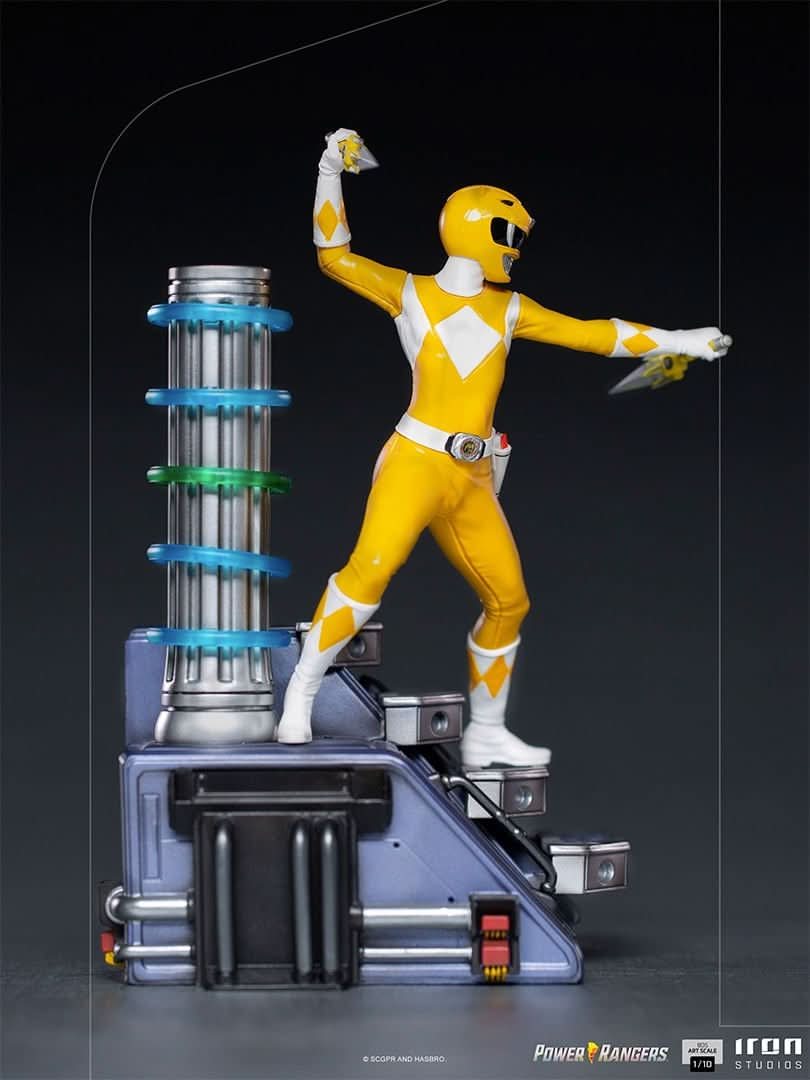 Statue Yellow Ranger - Mighty Morphin Power Rangers - BDS Art Scale 1/10 - Iron Studios - Image 6