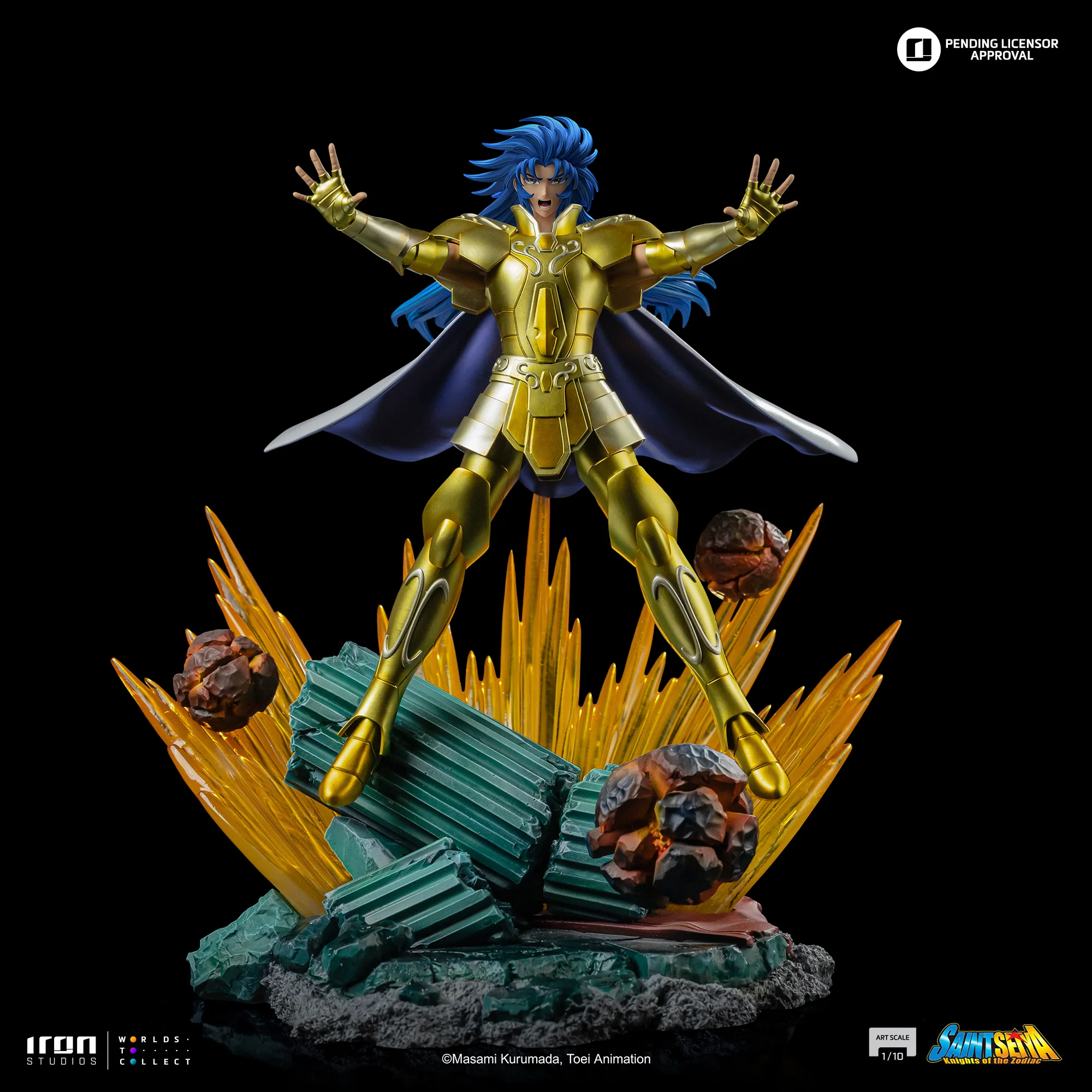 Pre-Order - Statue Gemini Saga - Saint Seiya - Art Scale 1/10 - Iron Studios - Image 6