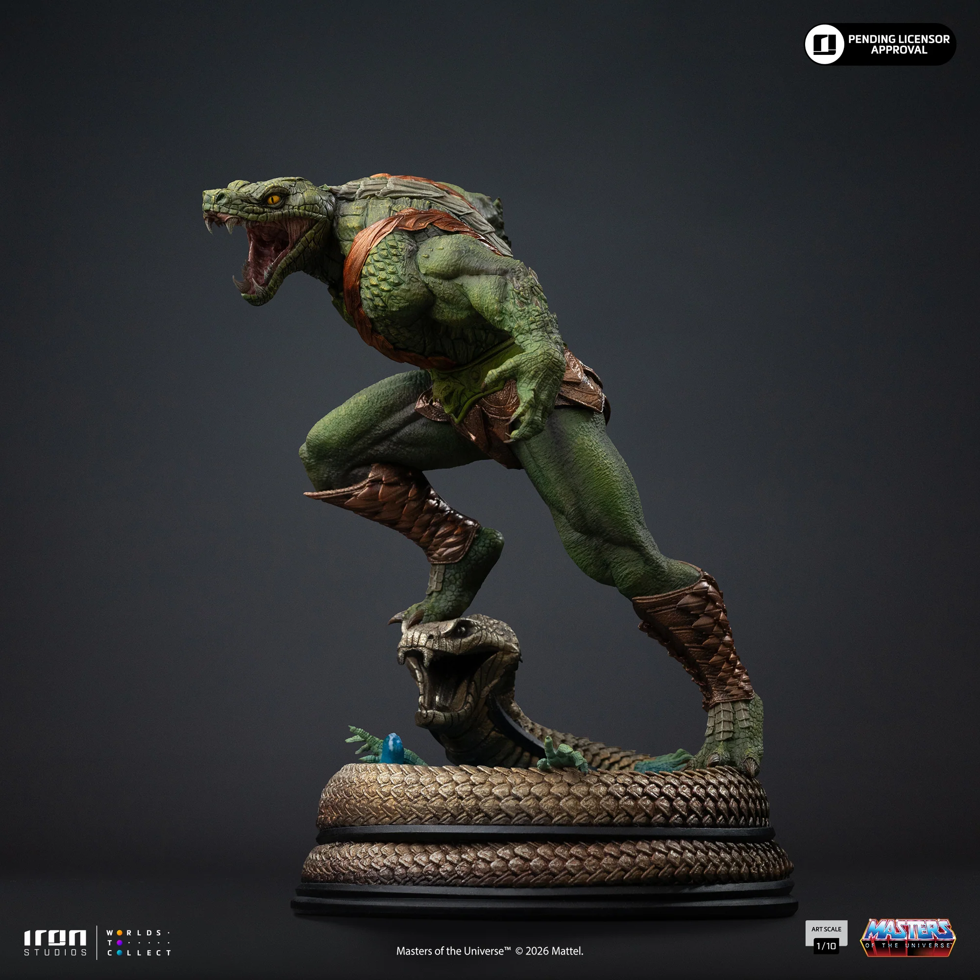 Pre-Order - Statue Kobra Khan - Masters of the Universe - Art Scale 1/10 - Iron Studios - Image 4