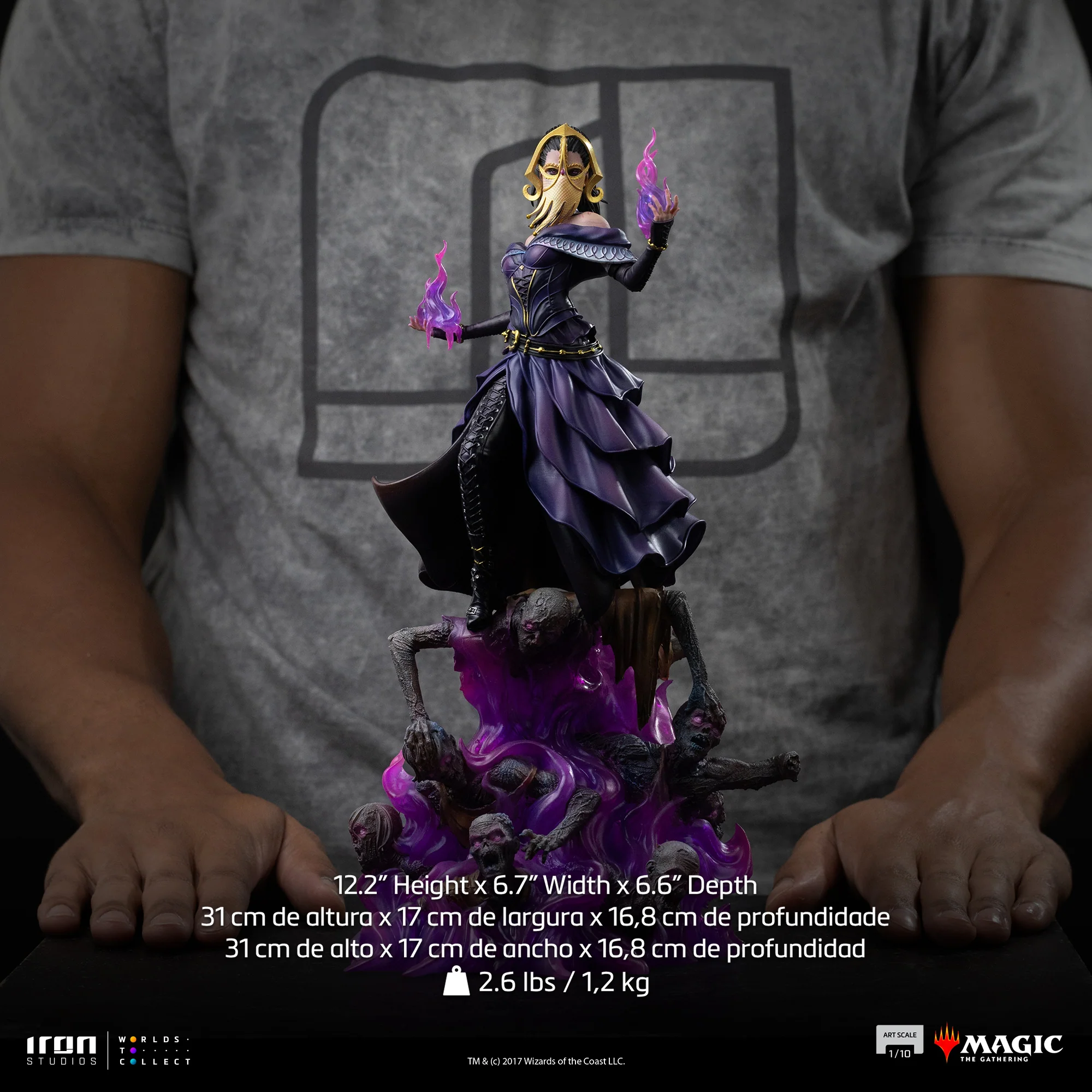 Pre-Order - Statue Liliana Vess - Magic: The Gathering - Deluxe Art Scale 1/10 - Iron Studios - Image 22