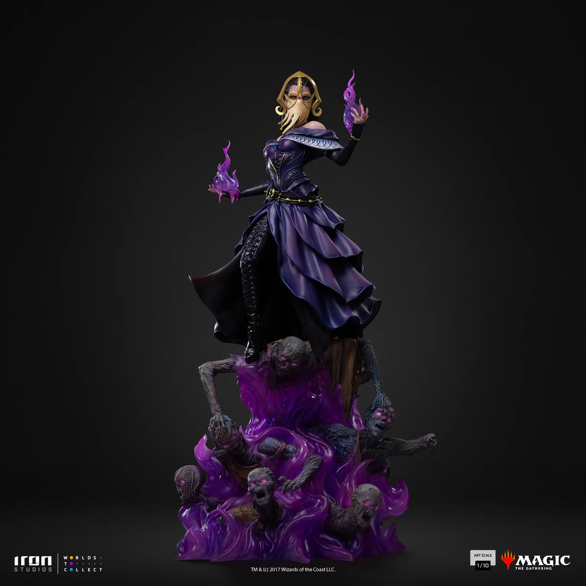 Pre-Order - Statue Liliana Vess - Magic: The Gathering - Deluxe Art Scale 1/10 - Iron Studios - Image 6