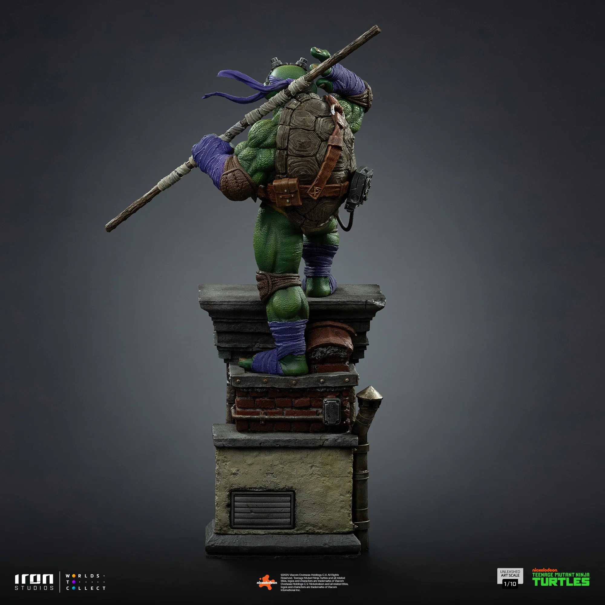 Pre-Order - Statue Donatello Unleashed - Teenage Mutant Ninja Turtles - Art Scale 1/10 - Iron Studios - Image 6