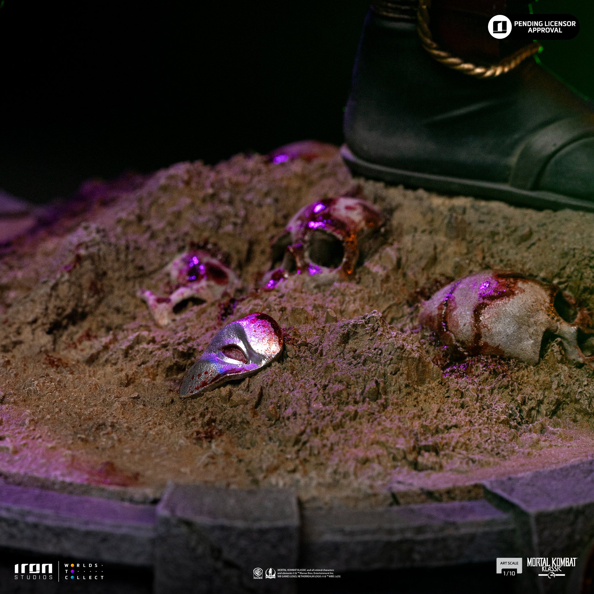 Pre-Order - Statue Shao Kahn - Mortal Kombat - Art Scale 1/10 - Iron Studios - Image 10