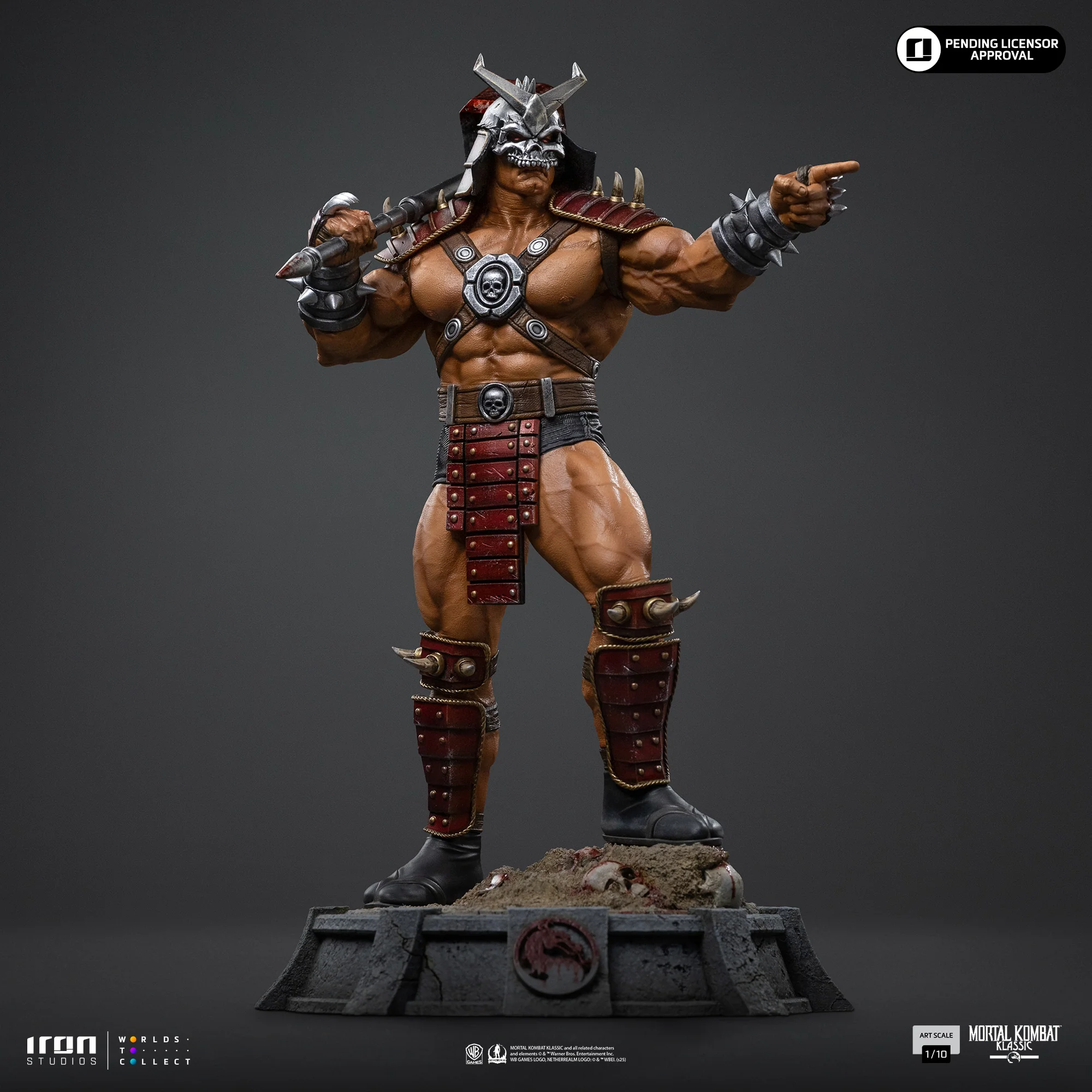Pre-Order - Statue Shao Kahn - Mortal Kombat - Art Scale 1/10 - Iron Studios - Image 5
