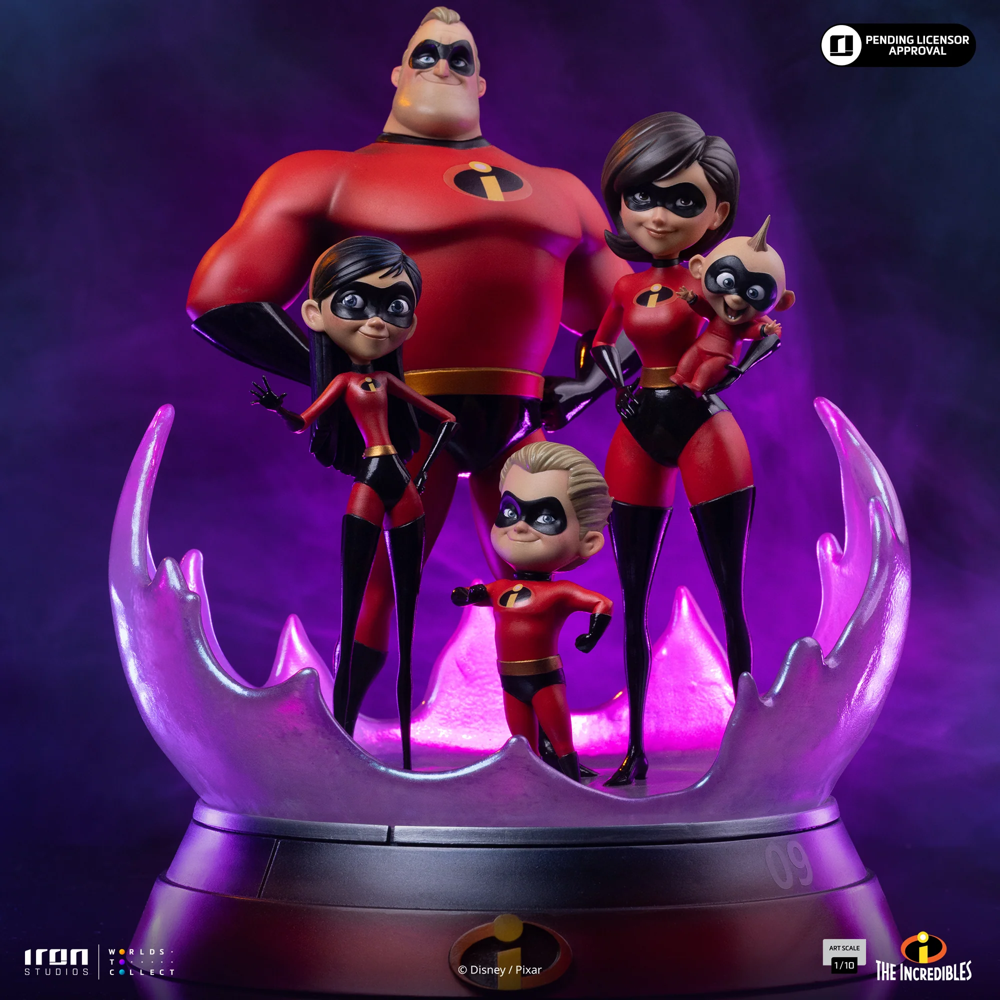 Pre-Order - Statue The Incredibles Diorama - The Incredibles - Art Scale 1/10 - Iron Studios - Image 3