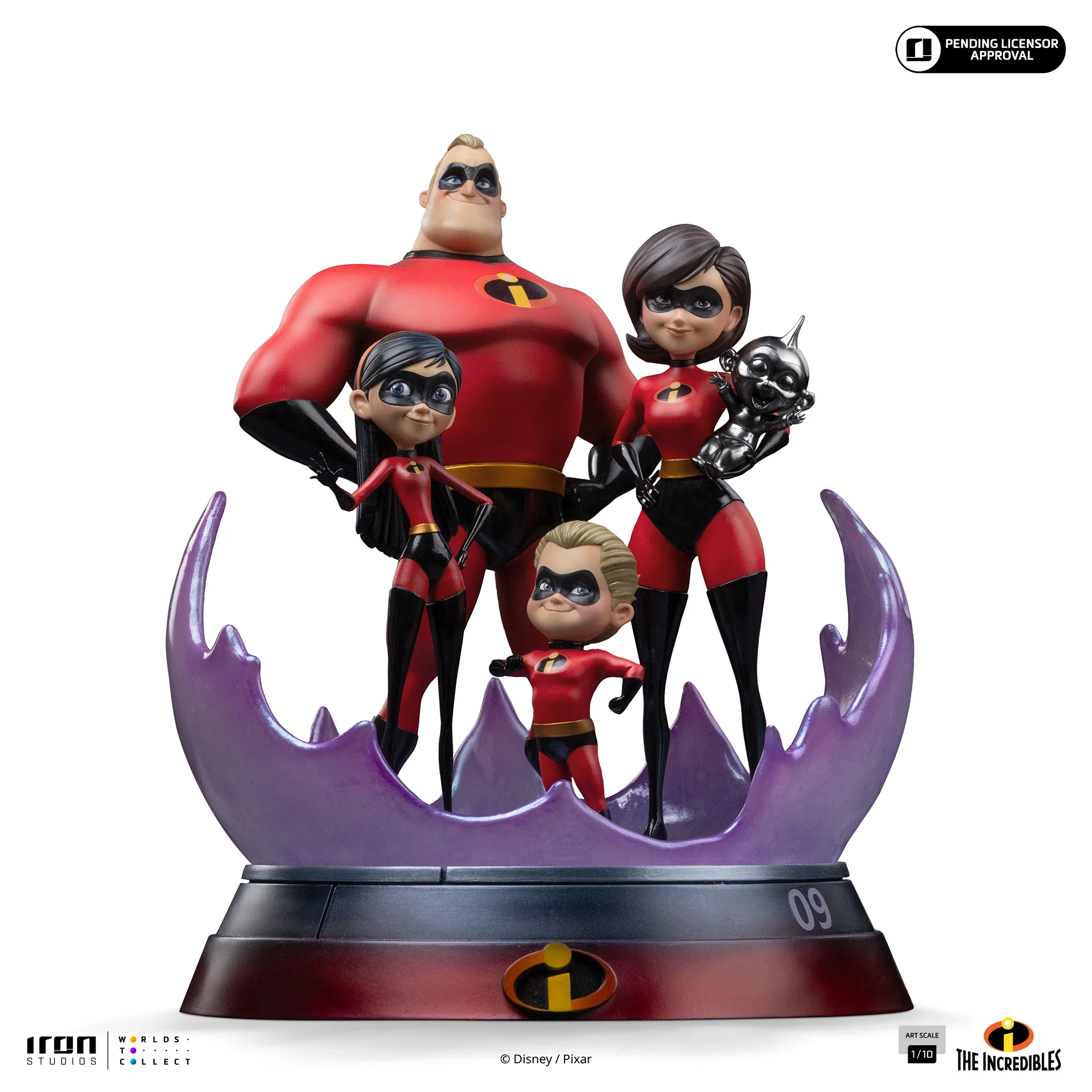 Pre-Order - Statue The Incredibles Diorama - The Incredibles - Art Scale 1/10 - Iron Studios - Image 4