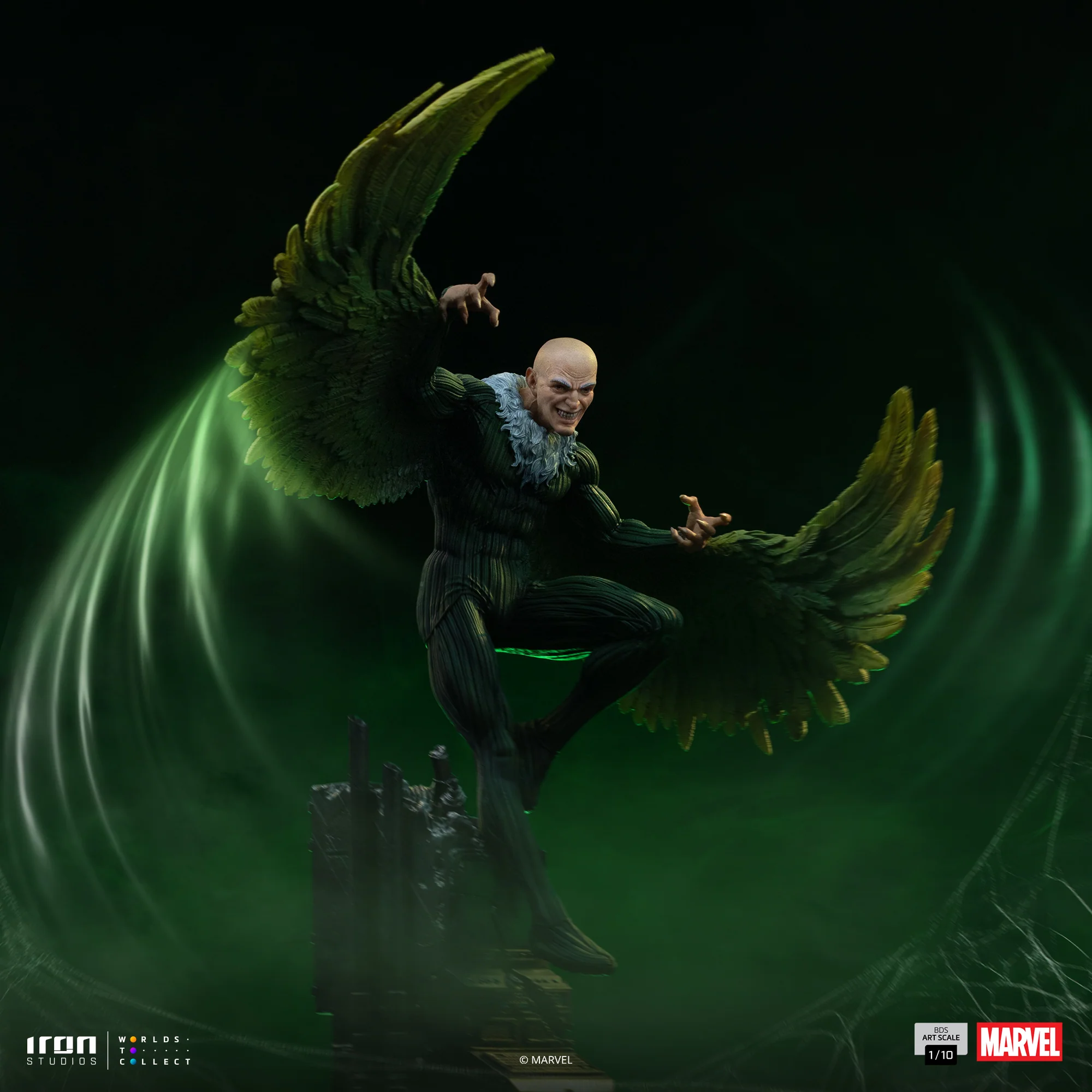 Pre-Order - Statue Vulture - Spider-Man vs Villains Diorama - BDS Art Scale 1/10 - Iron Studios - Image 12