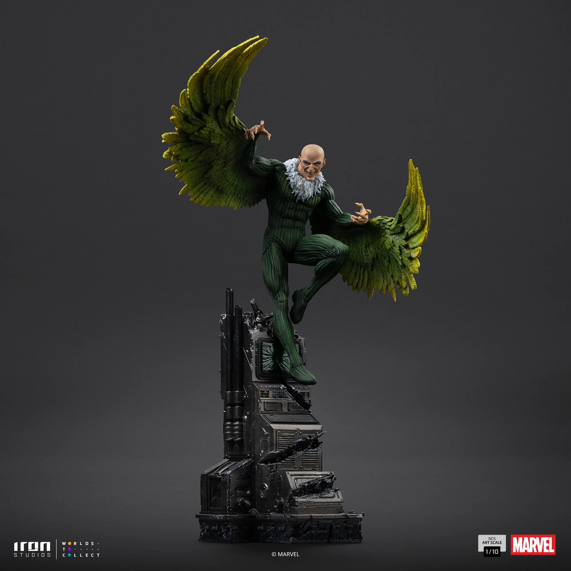 Pre-Order - Statue Vulture - Spider-Man vs Villains Diorama - BDS Art Scale 1/10 - Iron Studios - Image 6