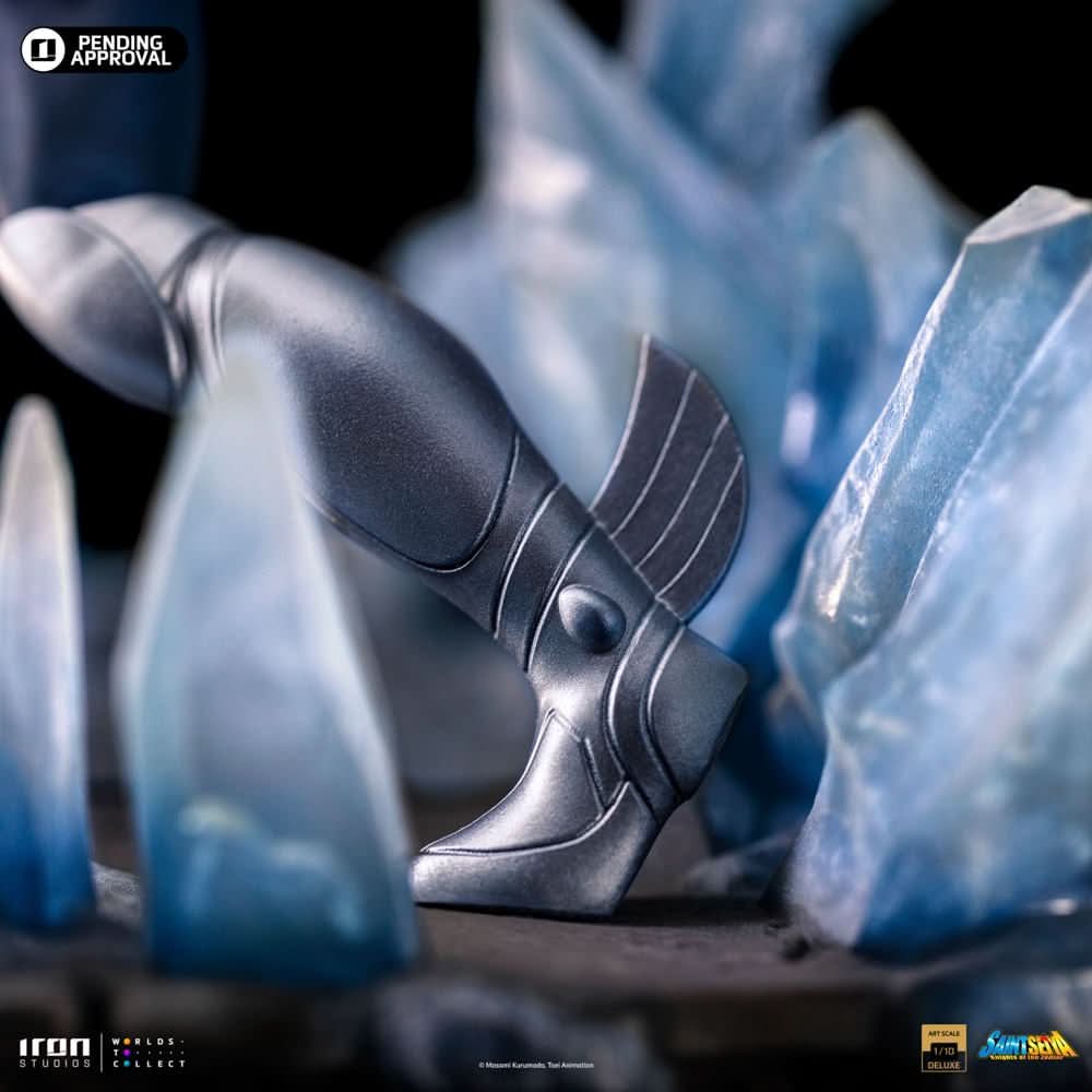 Statue Cygnus Hyoga Deluxe - Saint Seiya - Art Scale 1/10 - Iron Studios - Image 10