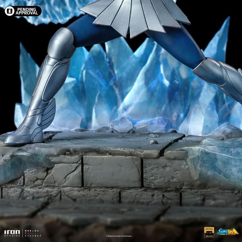 Statue Cygnus Hyoga Deluxe - Saint Seiya - Art Scale 1/10 - Iron Studios - Image 7