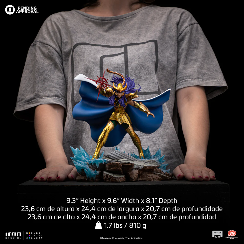 Statue Scorpio Milo - Saint Seiya - Art Scale 1/10 - Iron Studios - Image 14