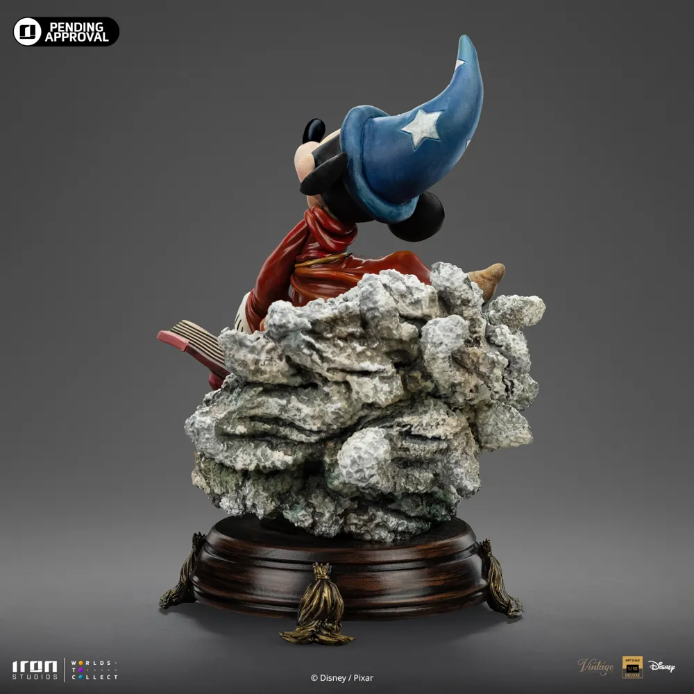 Statue Sorcerer Mickey - Disney Classics - Vintage Collection - Iron Studios - Image 5