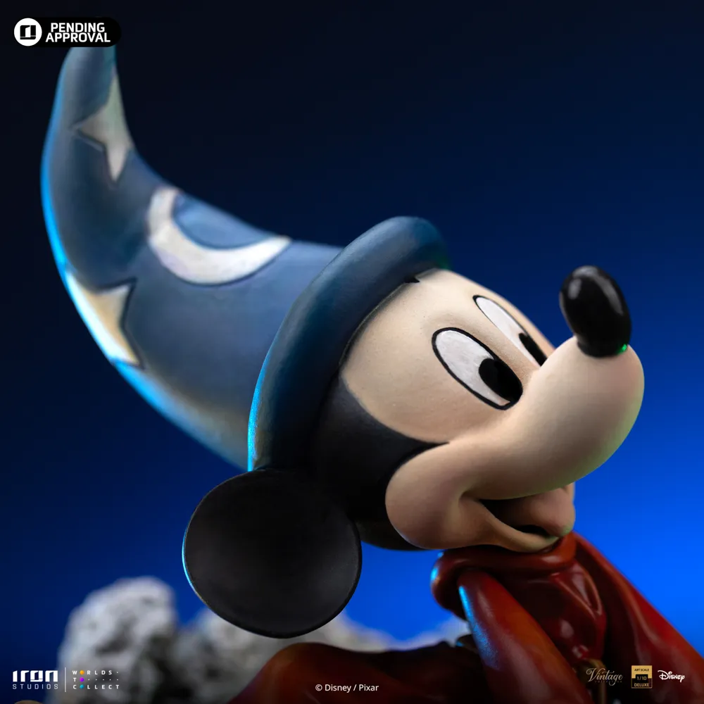 Statue Sorcerer Mickey - Disney Classics - Vintage Collection - Iron Studios - Image 7
