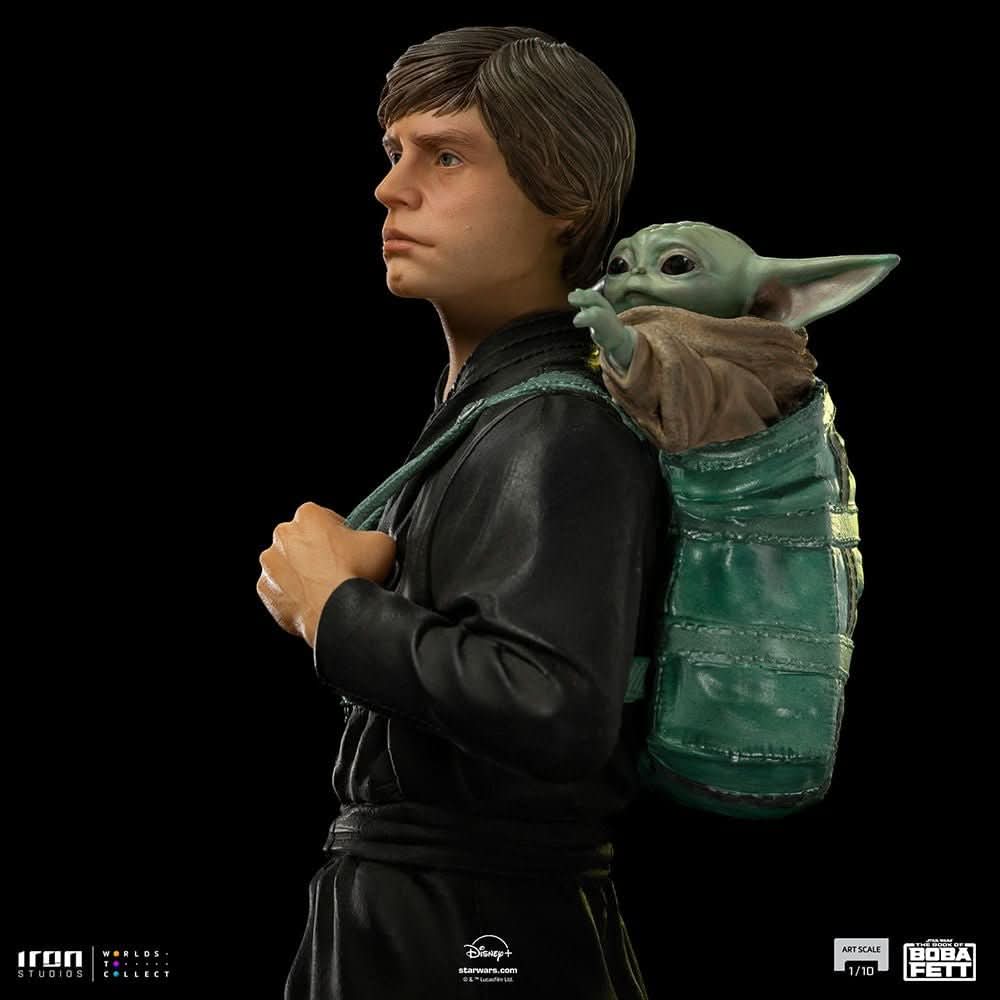 Statue Luke Skywalker and Grogu Training Version - Star Wars: The Book of Boba Fett - Art Scale 1/10 - Iron Studios - Image 12