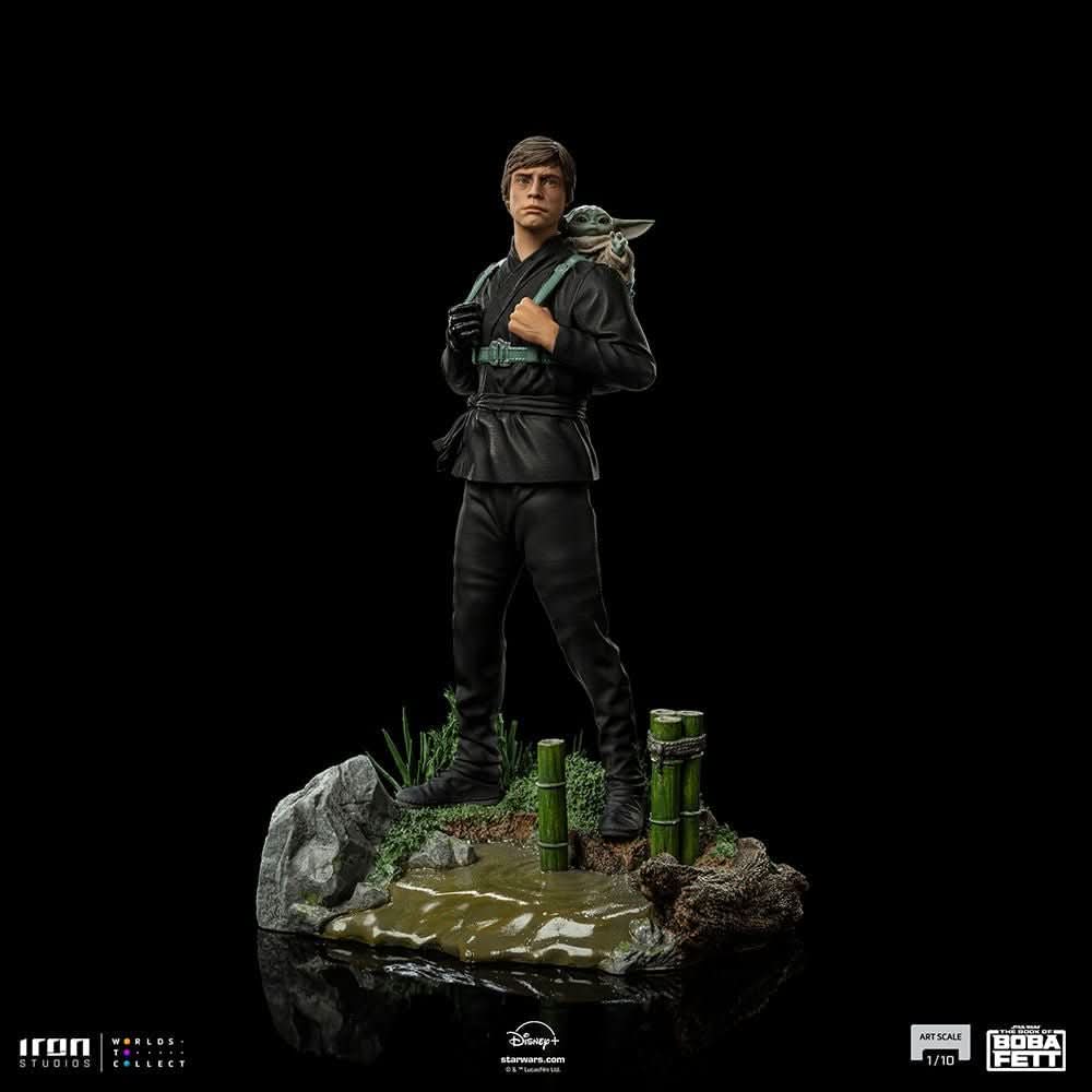 Statue Luke Skywalker and Grogu Training Version - Star Wars: The Book of Boba Fett - Art Scale 1/10 - Iron Studios - Image 3