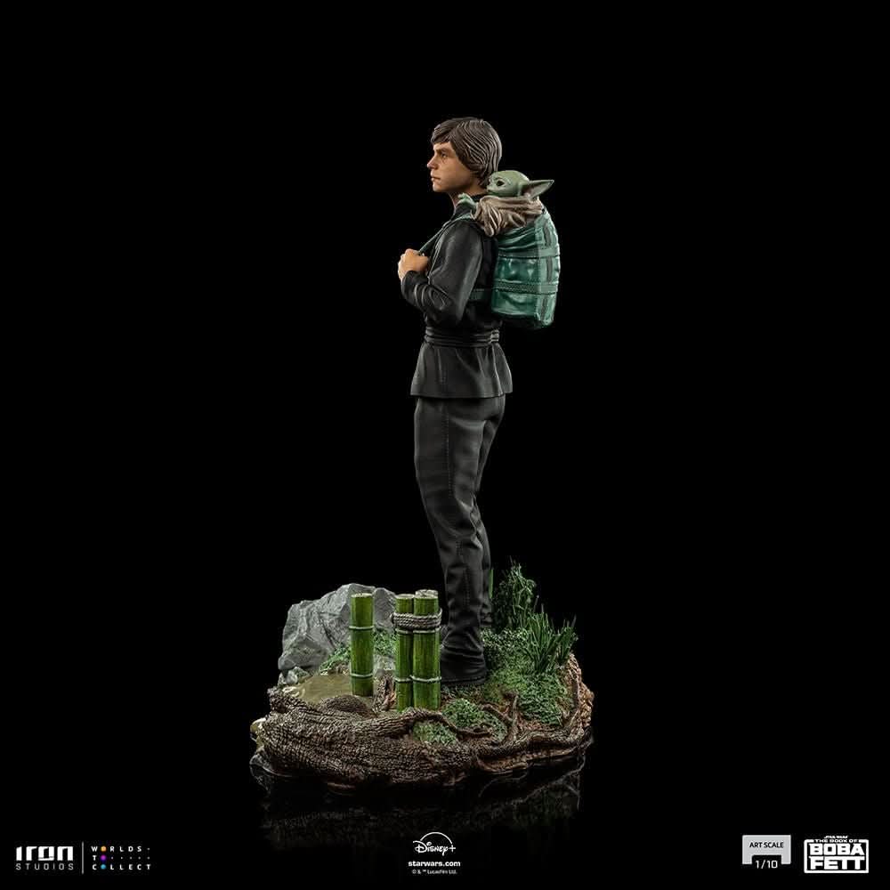 Statue Luke Skywalker and Grogu Training Version - Star Wars: The Book of Boba Fett - Art Scale 1/10 - Iron Studios - Image 6