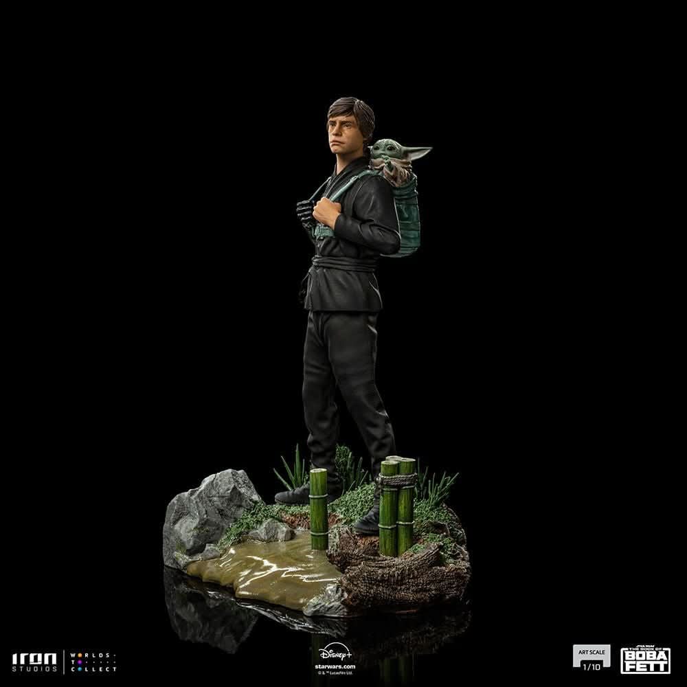 Statue Luke Skywalker and Grogu Training Version - Star Wars: The Book of Boba Fett - Art Scale 1/10 - Iron Studios - Image 7