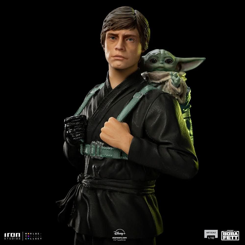 Statue Luke Skywalker and Grogu Training Version - Star Wars: The Book of Boba Fett - Art Scale 1/10 - Iron Studios - Image 8