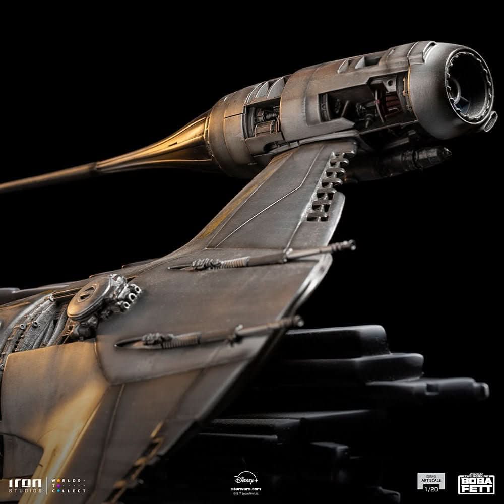 Statue Mando's N-1 Starfighter - Star Wars: The Book of Boba Fett - Demi Art Scale 1/20 - Iron Studios - Image 11