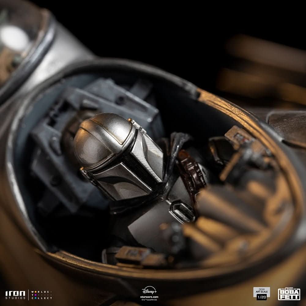 Statue Mando's N-1 Starfighter - Star Wars: The Book of Boba Fett - Demi Art Scale 1/20 - Iron Studios - Image 12
