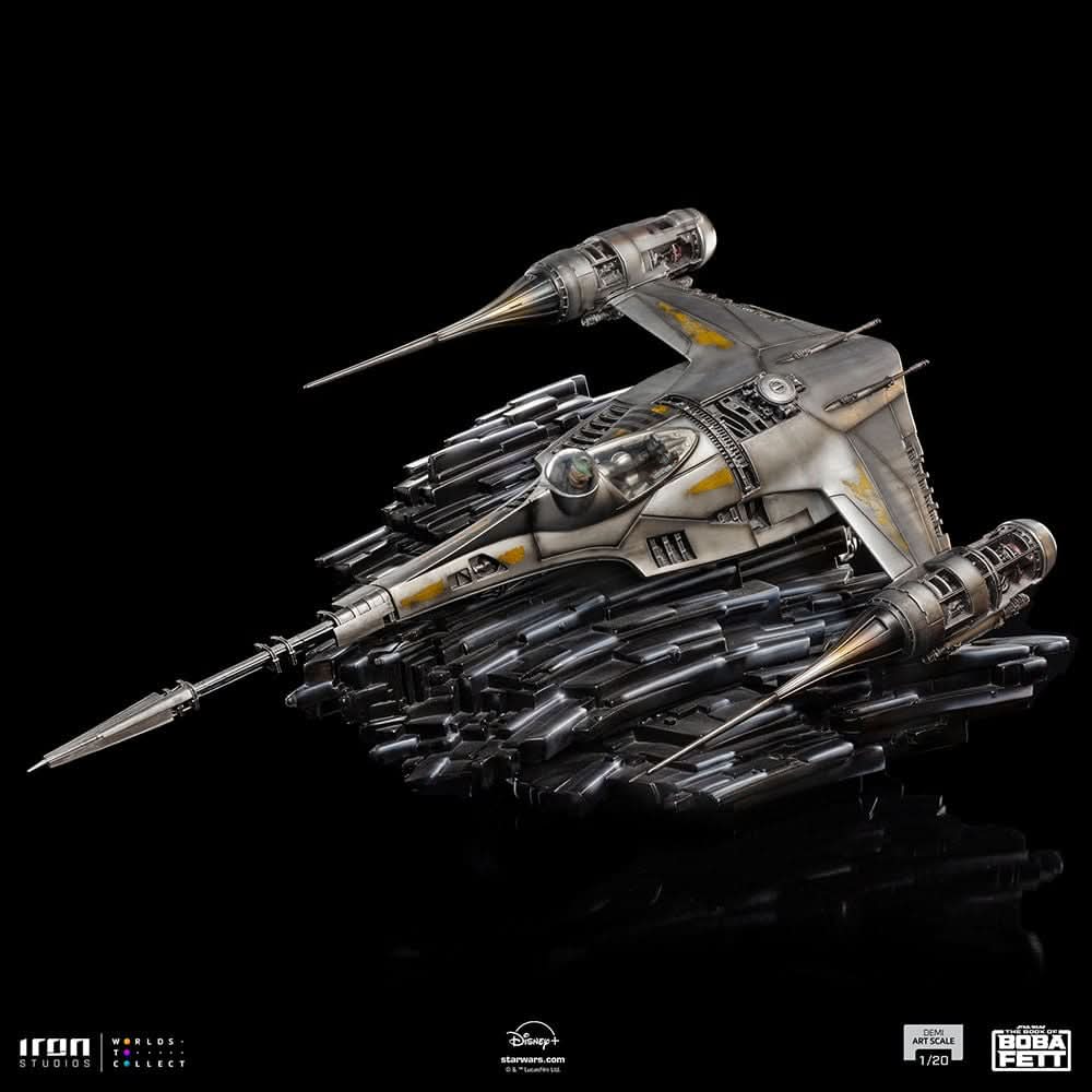 Statue Mando's N-1 Starfighter - Star Wars: The Book of Boba Fett - Demi Art Scale 1/20 - Iron Studios - Image 7
