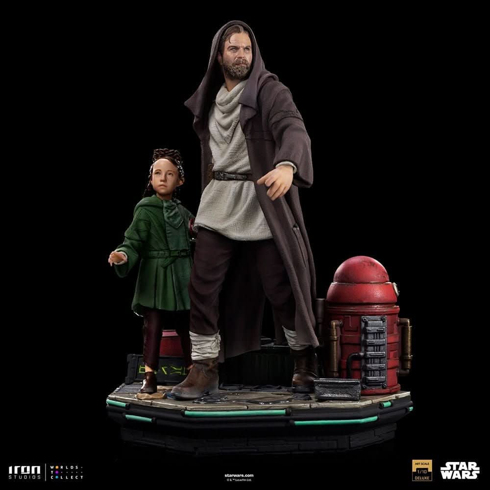 Statue Obi-Wan and Young Leia - Star Wars: Obi-Wan Kenobi Series - Art Scale 1/10 - Iron Studios - Image 3