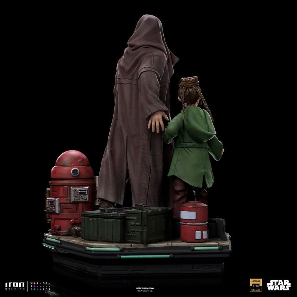 Statue Obi-Wan and Young Leia - Star Wars: Obi-Wan Kenobi Series - Art Scale 1/10 - Iron Studios - Image 6